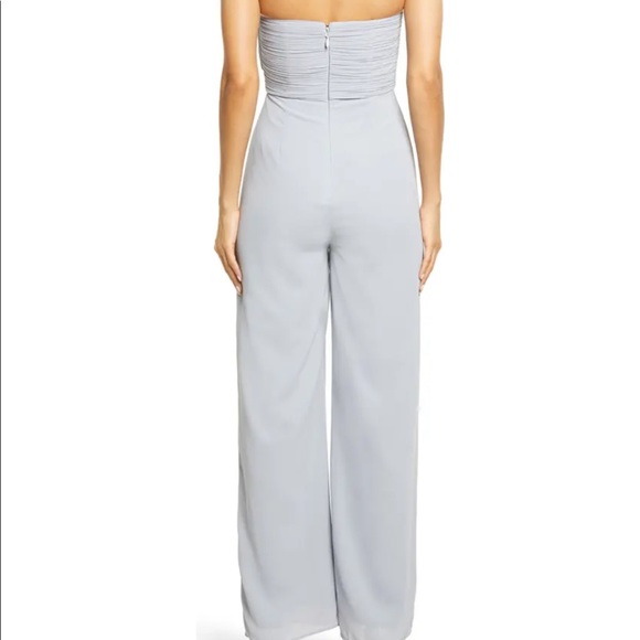 Lavish Alice Strapless Ruffle Jumpsuit - Picture 2 of 10